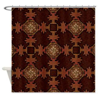  Celtic Knotwork Enamel Shower Curtain  Use code FREECART at Checkout