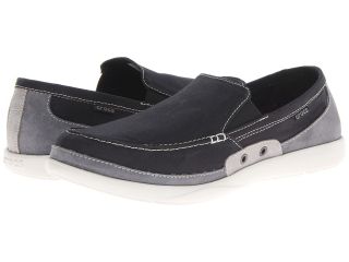 Crocs Walu Accent Loafer Mens Slip on Shoes (Black)