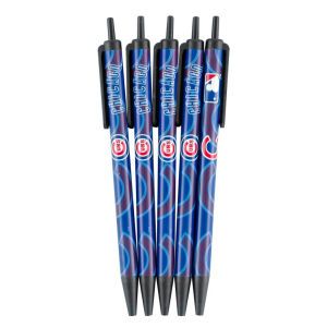 Chicago Cubs 5pack Click Pens