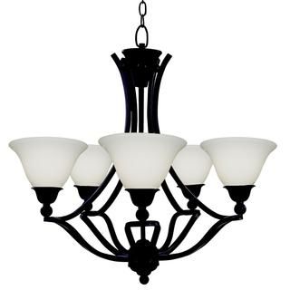 Z lite Carlisle 5 light Bronze Chandelier