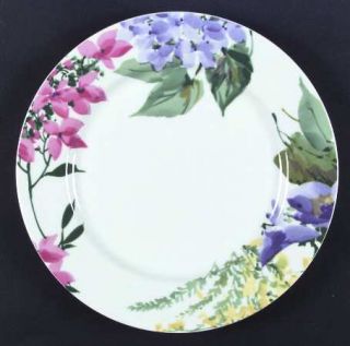 Savoir Vivre Meadow Splendor Dinner Plate, Fine China Dinnerware   Pink, Purple,
