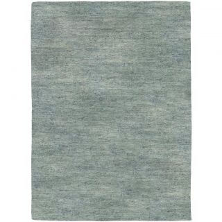 Aji Hand loomed Anji/ Grey Area Rug (710 X 1010) (100 percent hand spun bambooContains latex NoPile height 0.118 inches highStyle IndoorPrimary color GreyPattern SolidTip We recommend the use of a non skid pad to keep the rug in place on smooth surf