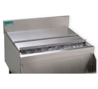 Supreme Metal Sliding Cover For 18 in Ice Bin, 19 in Series, Stainless