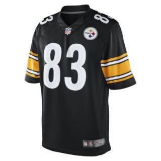 NFL Pittsburgh Steelers (Heath Miller) Mens Football Home Limited Jersey   Blac