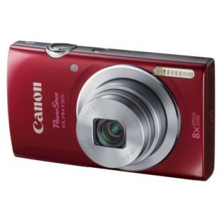 Canon PowerShot ELPH135 16MP Digital Camera with 8X Optical Zoom   Red