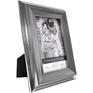 Sabra Stainless Tabletop Picture Frames, Gray