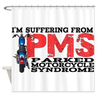 Parked Motorcycle Syndrome Shower Curtain  Use code FREECART at Checkout