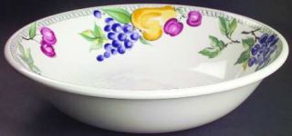 Nancy Calhoun LAmore 13 Large Salad Serving Bowl, Fine China Dinnerware   Blac