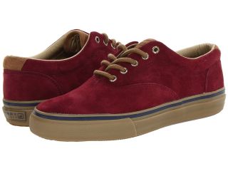 Sperry Top Sider Striper CVO Suede Mens Lace up casual Shoes (Burgundy)