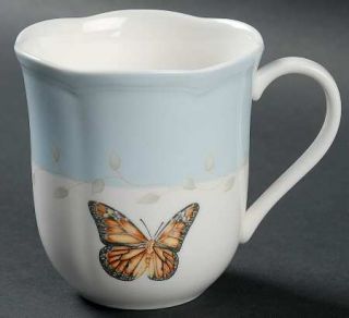 Lenox China Butterfly Meadow Mug, Fine China Dinnerware   Multicolor Butterflies