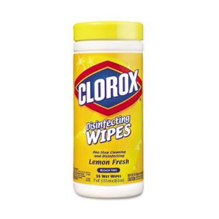 Clorox Lemon Scent Disinfecting Wet Wipes