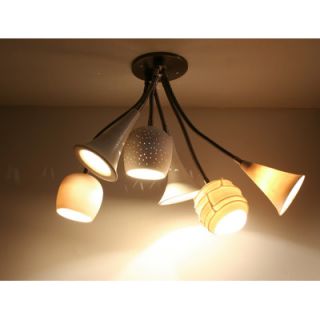 Lightexture Claylight Bouquet Semi Flush Mount CL BQ2