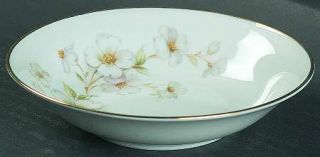 Tirschenreuth Dogwood Fruit/Dessert (Sauce) Bowl, Fine China Dinnerware   Lavend