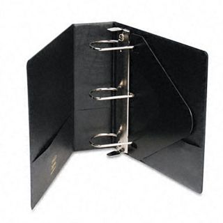 Heavy duty 3 inch Black D ring Binder With Label Holder