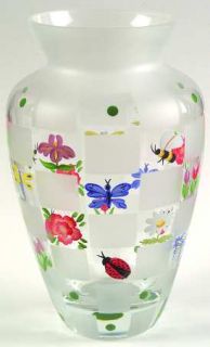Lenox NatureS Splendor Flower Vase   Giftware,Frosted Squares,Bugs&Floral