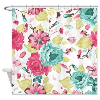  Elegant Flowers Shower Curtain  Use code FREECART at Checkout