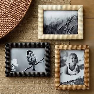 Hand Carved Bone 5 X 7 inch Ribbed Frames Set (set Of 3) (LargeSubject Country charmFrame Brown 9 inches x 7 inches x 1 inchImage dimensions 5 inches high x 7 inches inches wideOuter dimensions 9 inches high x 7 inches wide x 1 inches thick )