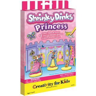Creativity For Kids Activity Kits shrinky Dinks Princess (makes 12)