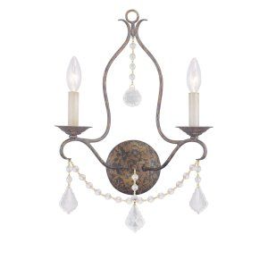 LiveX Lighting LVX 6422 71 Chesterfield Wall Sconce