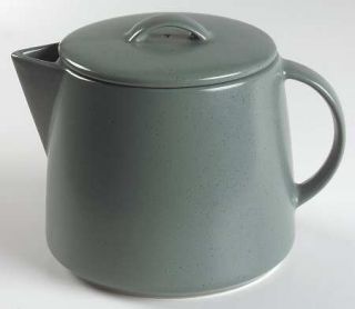 Calvin Klein Cargo Aqua Teapot & Lid, Fine China Dinnerware   Khaki Collection,A