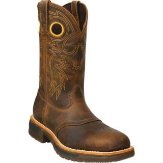 Rocky 11in. Original Ride Steel Toe EH Western Work Boot   Brown, Size 10 1/2