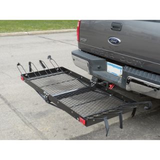 Ultra Tow 2 in 1 Steel Cargo Carrier with 4 Bike Rack   500 Lb. Capacity, Model