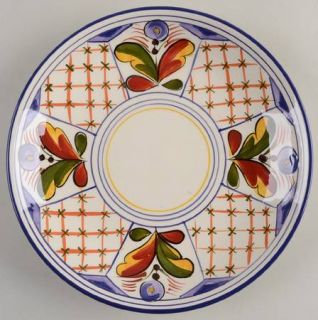 Tabletops Unlimited Seville Salad Plate, Fine China Dinnerware   Multicolor Flow