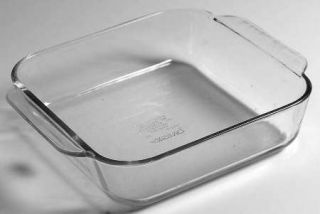 Pyrex Originals Clear 10 Square Baker, Fine China Dinnerware   Clear,Baking&Coo