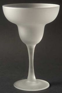 Cristal DArques Durand Pearlescence Margarita Glass   All Frosted,Barware