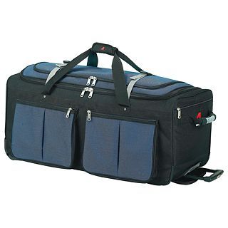 Athalon Sportsgear Athalon 22 Rolling Duffel Bag with 15 Pockets