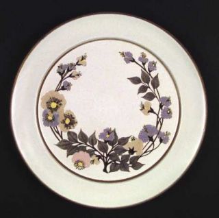 Denby Langley Chiltern Dinner Plate, Fine China Dinnerware   Multicolor Floral,