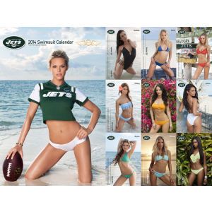 New York Jets 2014 12X12 Cheerleader Wall Calendar
