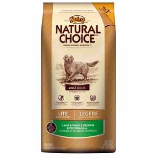 Nutro Natural Choice Lite Lamb & Whole Brown Rice Formula Adult Dog Food, 5 lbs.
