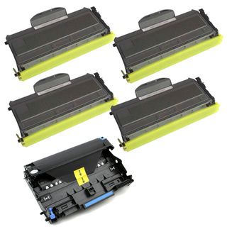 Brother Compatible Tn360s, 1 Dr360 Drum Unit (pack Of 5) (BlackPrint yield 2,600 pages at 5 percent coverageNon refillableModel NL 4x TN360/ 1x DR360This item is not returnable  )