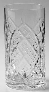 Tipperary Cathedral Suite Highball Glass   Clear, Fan Cut Bowl No Trim