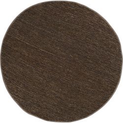 Hand woven Aubergine Gali Natural Fiber Jute Rug (8 Round)