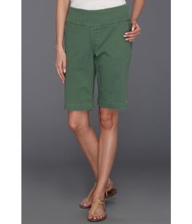 Jag Jeans Louie Pull On Bermuda Short Classic Twill Womens Shorts (Green)