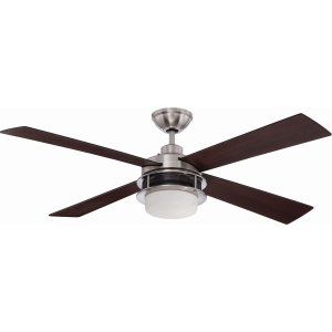 Ellington Fans ELF UBR52BNK4 Urban Breeze 52 Ceiling Fan with Integrated Light