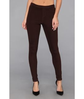 HUE Waxed Jeans Legging Womens Casual Pants (Brown)