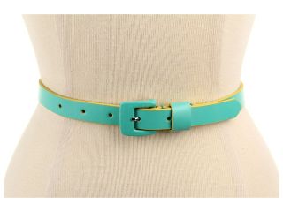 Lodis Accessories Audrey Square Covered Buckle Pant Belt Womens Belts (Green)