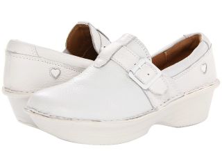 Nurse Mates Gelsey Womens Clog Shoes (White)