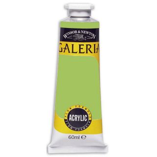 Galeria Sap Green Acrylic Paint (Sap GreenTube capacity 60 millilitersWide spectrum of pigment characteristics Strong brush stroke retentionClean color mixingHigh performanceImportedConforms to ASTM D4236 )