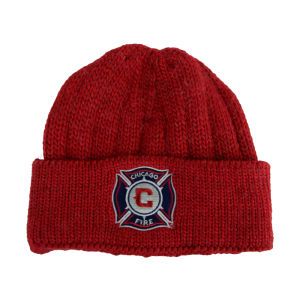 Chicago Fire adidas MLS Cuffed Knit Hat