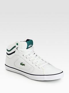 Lacoste Leather High Top Sneakers
