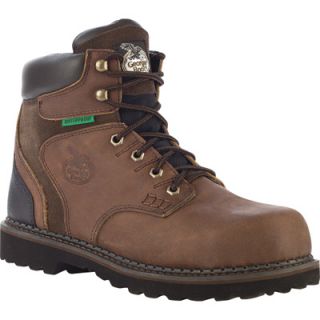 6in. Georgia Brookville Waterproof Work Boot   Brown, Size 8, Model# G7134