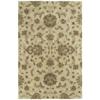 Royal Taj Sand Hand tufted Wool Rug (36 X 53)