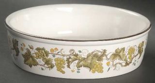 Wedgwood Vine (Croft) Coupe Soup Bowl, Fine China Dinnerware   Oven To Table, Gr