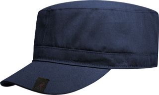 Mens Kangol Cotton Adjustable Army Cap   Navy Hats