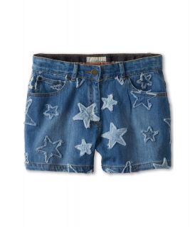Stella McCartney Kids Phoenix Girls Star Denim Shorts Girls Shorts (Blue)