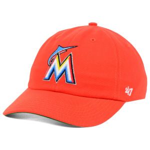 Miami Marlins 47 Brand MLB Womens Adjustable Cheever Cap